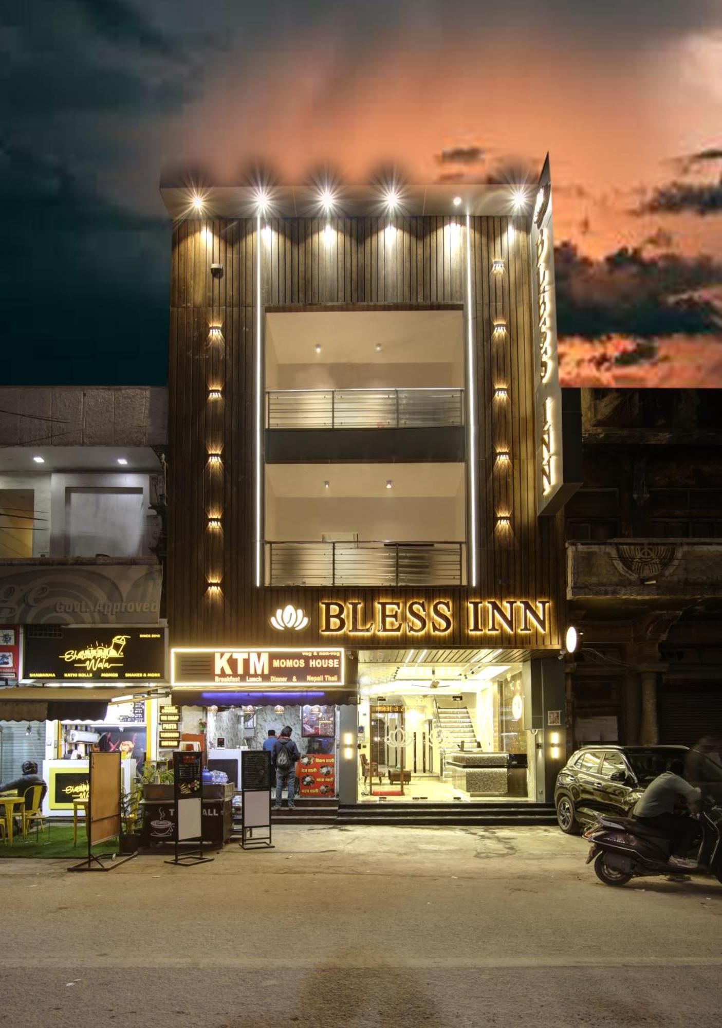 Bless Inn - Near Connaught Place New Delhi Exterior foto
